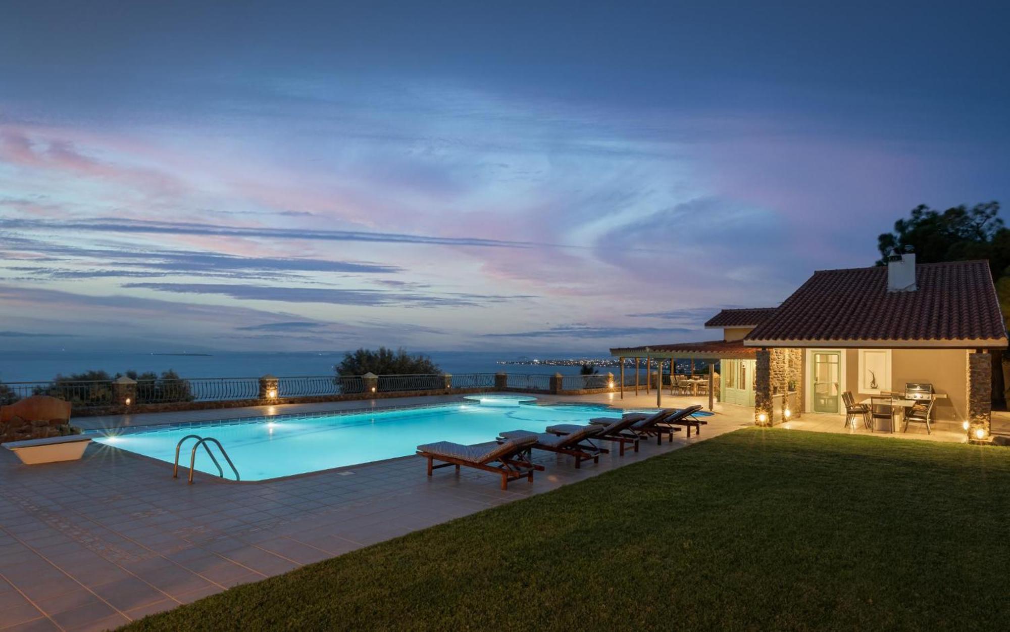Aelia & Melitta Villas เปอร์ดิกา ภายนอก รูปภาพ