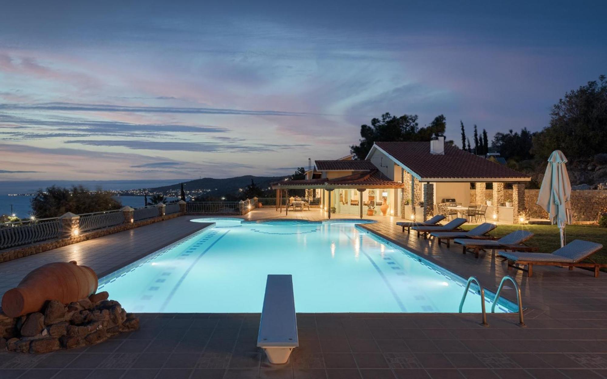 Aelia & Melitta Villas เปอร์ดิกา ภายนอก รูปภาพ